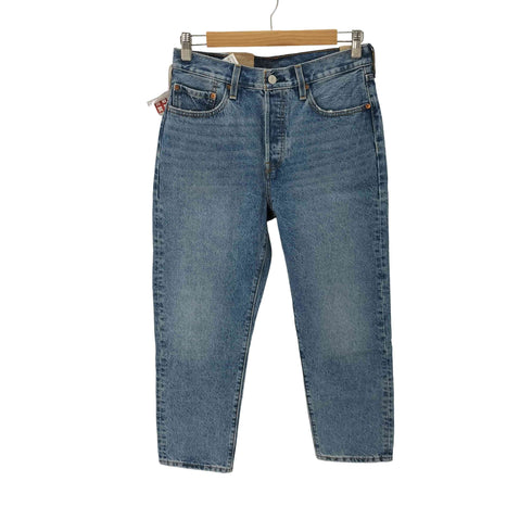 リーバイス Levis 別注 501 ORIGINAL CROPPED ストレートデニムパンツ レディース W28