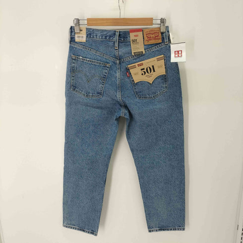 リーバイス Levis 別注 501 ORIGINAL CROPPED ストレートデニムパンツ レディース W28