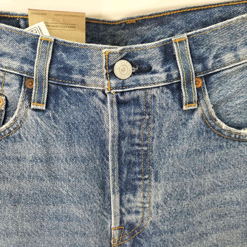 リーバイス Levis 別注 501 ORIGINAL CROPPED ストレートデニムパンツ レディース W28