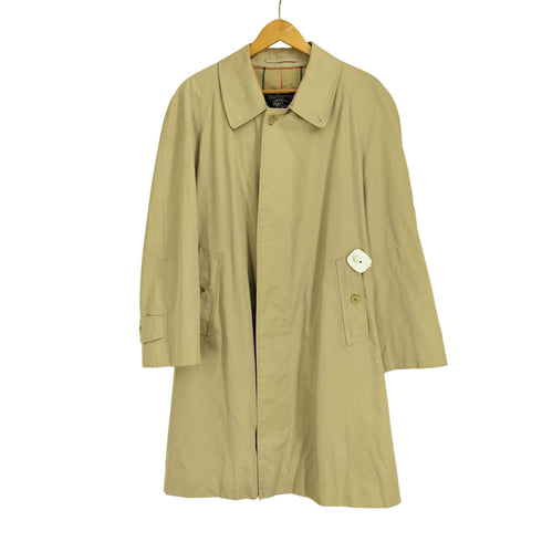 バーバリーズ BURBERRYS 90S 裏地ノバチェック 比翼 ステンカラーコート メンズ