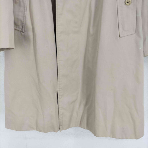 バーバリーズ BURBERRYS 90S 裏地ノバチェック 比翼 ステンカラーコート メンズ