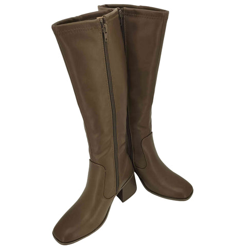 グレイル GRL レザー ロングブーツ レディース JPN:23.5