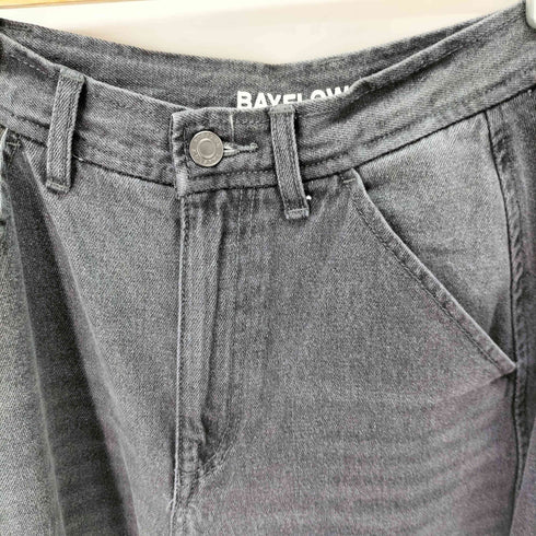 ベイフロー BAYFLOW 変形シルエット ボリュームカーブジーンズ レディース 3