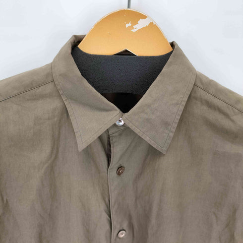 オーラリー AURALEE WASHED FINX TWILL SHIRT レディース 1