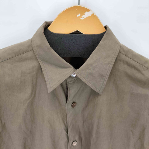 オーラリー AURALEE WASHED FINX TWILL SHIRT レディース 1