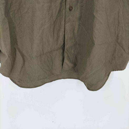 オーラリー AURALEE WASHED FINX TWILL SHIRT レディース 1