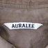 オーラリー AURALEE WASHED FINX TWILL SHIRT レディース 1
