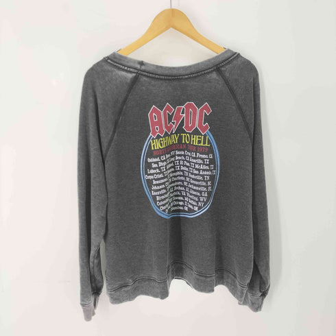 両面バンドプリント ラグランスウェット メンズ JPN:S