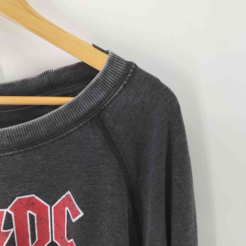 両面バンドプリント ラグランスウェット メンズ JPN:S