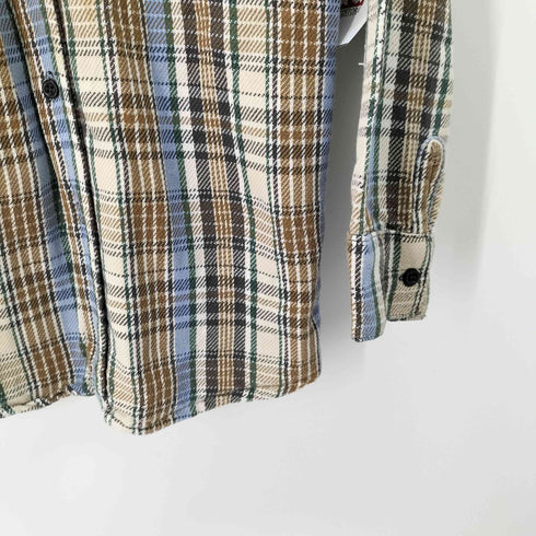 JIM CATFISH HUNTER 80s チェック柄 長袖ネルシャツ メンズ