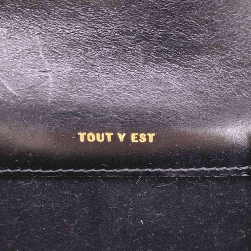 TOUT Y EST ベロアショルダーバッグ レディース