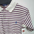 ポロバイラルフローレン Polo by RALPH LAUREN 90S ポニー刺繍 ボーダー S/S ポロシャツ 鹿の子 メンズ import:M