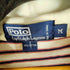 ポロバイラルフローレン Polo by RALPH LAUREN 90S ポニー刺繍 ボーダー S/S ポロシャツ 鹿の子 メンズ import:M