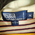 ポロバイラルフローレン Polo by RALPH LAUREN 90S ポニー刺繍 ボーダー S/S ポロシャツ 鹿の子 メンズ import:M