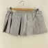 SIMPLE PROJECT SILVER MINI SKIRT PANEL レディース