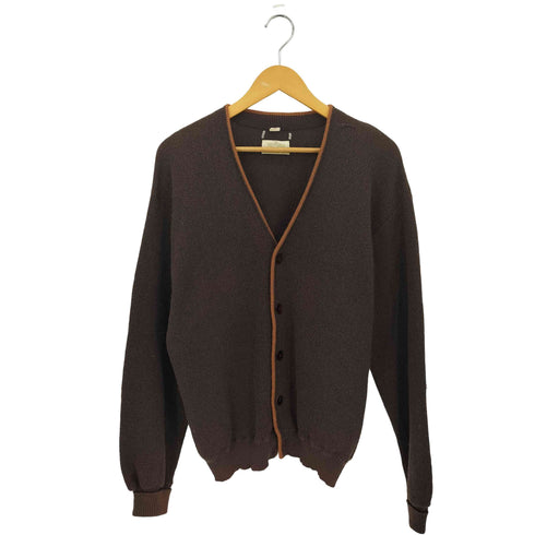 HUDSON'S Glasgo 60-70s モヘヤブレンド ウール ニット カーディガン メンズ JPN:M