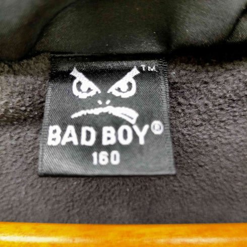 バッドボーイ BADBOY 00S 両面 ロゴ プリント バイカラー ポリ ブルゾン ジャケット ビックサイズ Y2K メンズ JPN:M