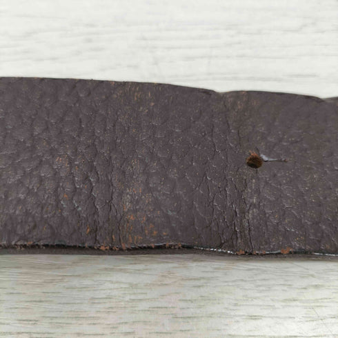 ドルチェアンドガッバーナ DOLCE&GABBANA OLD スクエアバックルレザーベルト メンズ