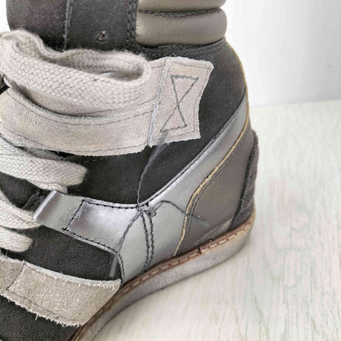ディーゼル DIESEL インナーヒールハイカットスニーカー レディース 35