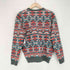 ピン ping ネイティブ柄 クルーネックニット プルオーバー レディース JPN:M