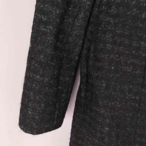 ダックスロンドン DAKS LONDON チェック柄 ウールトレンチコート レディース 42