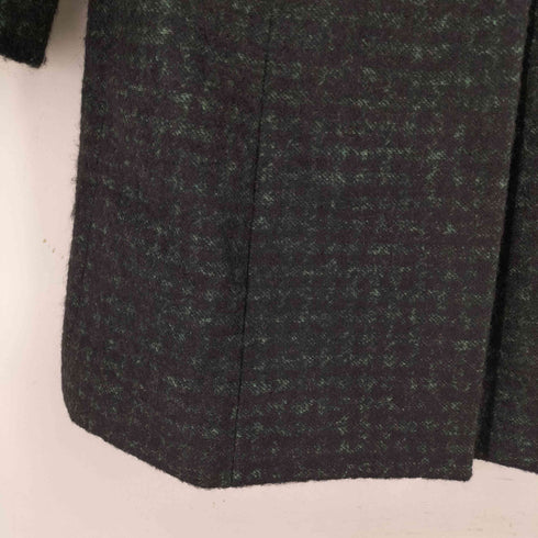 ダックスロンドン DAKS LONDON チェック柄 ウールトレンチコート レディース 42