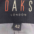 ダックスロンドン DAKS LONDON チェック柄 ウールトレンチコート レディース 42
