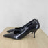 プラダ PRADA エナメル ポイントトゥ パンプス レディース 38