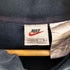 ナイキ NIKE 90S 銀タグ ストライプ 裾スウッシュ クロップド スウェット メンズ L(12-14)