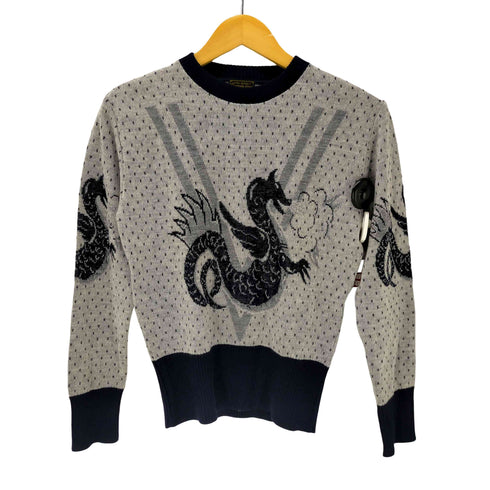 THE GROOVIN HIGH 1950's style Wool sweater Dragon メンズ JPN:M