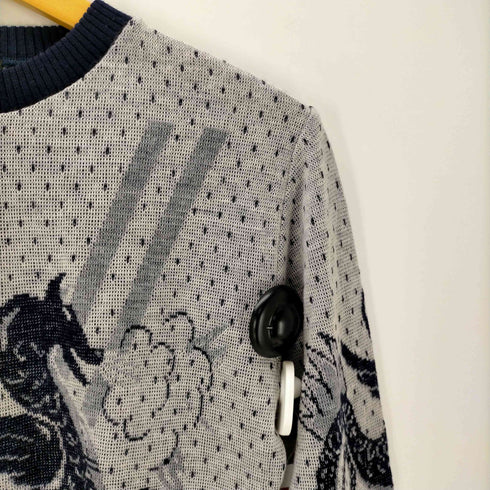 THE GROOVIN HIGH 1950's style Wool sweater Dragon メンズ JPN:M