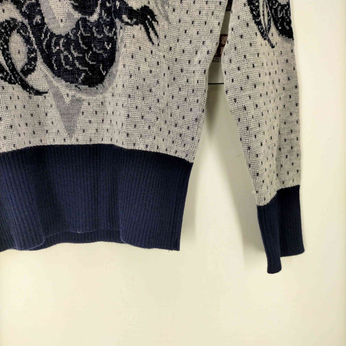 THE GROOVIN HIGH 1950's style Wool sweater Dragon メンズ JPN:M