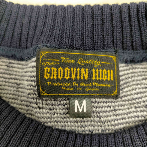 THE GROOVIN HIGH 1950's style Wool sweater Dragon メンズ JPN:M