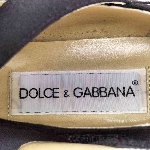 ドルチェアンドガッバーナ DOLCE&GABBANA リボンデザインパンプス レディース 5