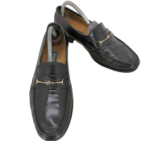 バリー BALLY ビットレザーローファー メンズ 42