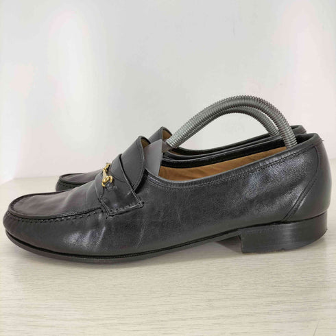 バリー BALLY ビットレザーローファー メンズ 42