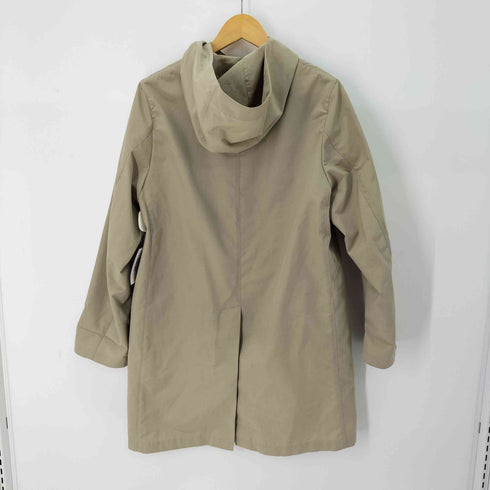 トラディショナルウェザーウェア Traditional Weatherwear ポリエステル フーデッドステンカラーコート レディース 36