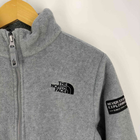 ザノースフェイス THE NORTH FACE ロゴ刺繍 裏ボア フリースジャケット レディース 160