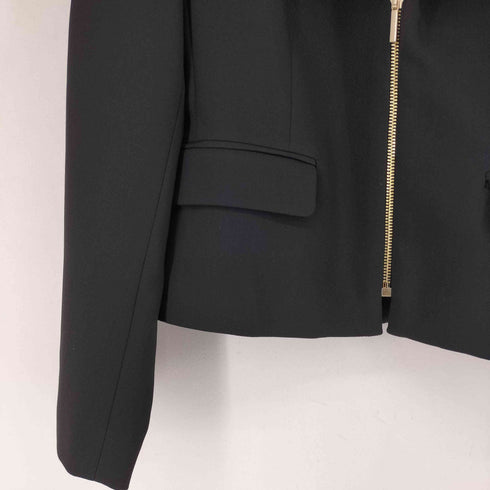 ザラ ZARA ジップ テーラードジャケット レディース US S
