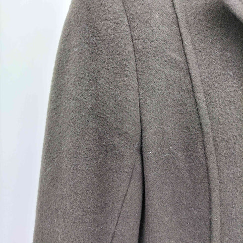 インディヴィ INDIVI 日本製 ウール アンゴラ カシミヤ チェスター コート レディース JPN:38
