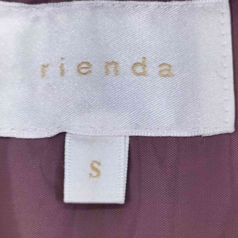 リエンダ rienda 裏地レース トレンチコート レディース FREE