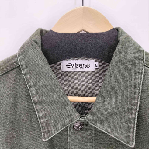 エビセンスケートボーズ Evisen skateboards LINDA COLOR DENIM JKT メンズ JPN:M
