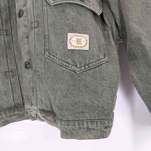 エビセンスケートボーズ Evisen skateboards LINDA COLOR DENIM JKT メンズ JPN:M