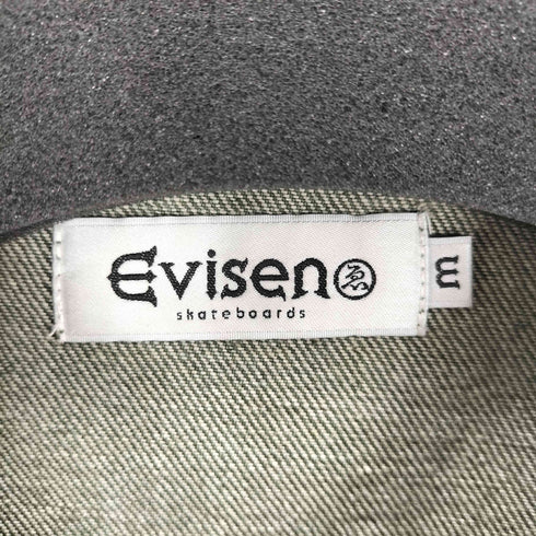 エビセンスケートボーズ Evisen skateboards LINDA COLOR DENIM JKT メンズ JPN:M