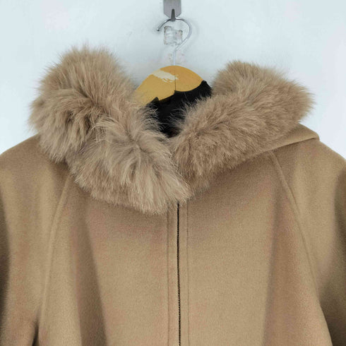 グレースコンチネンタル GRACE CONTINENTAL ポンチョ トリミングコート レディース 36