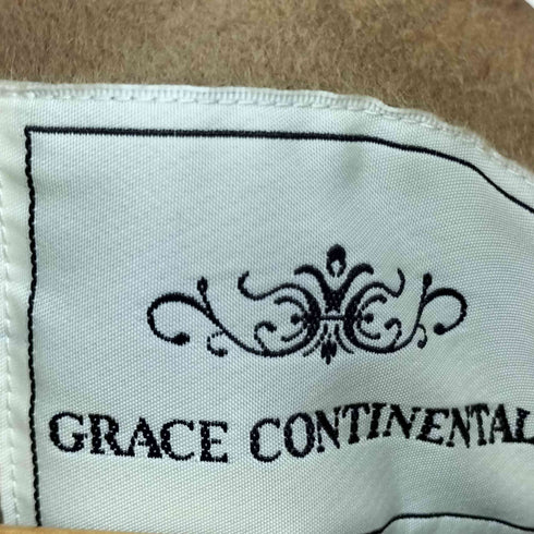 グレースコンチネンタル GRACE CONTINENTAL ポンチョ トリミングコート レディース 36
