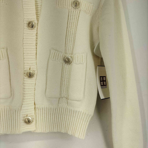 ピンキーアンドダイアン Pinky&Dianne ローゲージスクエアネックカーディガン レディース 38