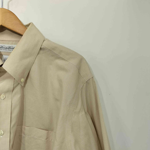 ブルックスブラザーズ BROOKS BROTHERS NON-IRON ギンガムチェック ボタンダウン ドレスシャツ メンズ 17-32/33