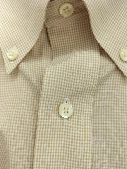 ブルックスブラザーズ BROOKS BROTHERS NON-IRON ギンガムチェック ボタンダウン ドレスシャツ メンズ 17-32/33