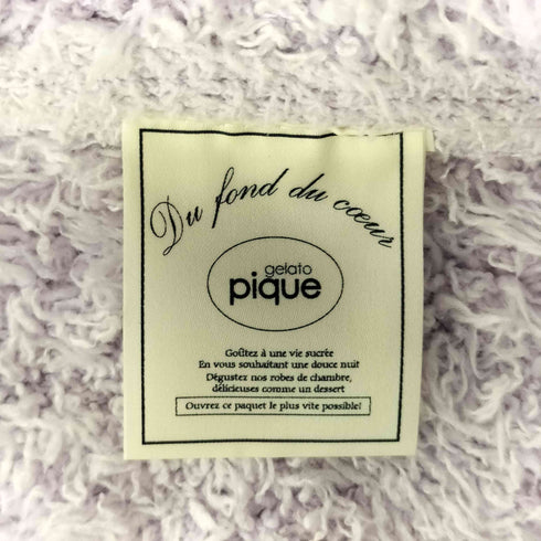 ジェラートピケ gelato pique ジェラート3ボーダーパーカ&ショートパンツSET レディース